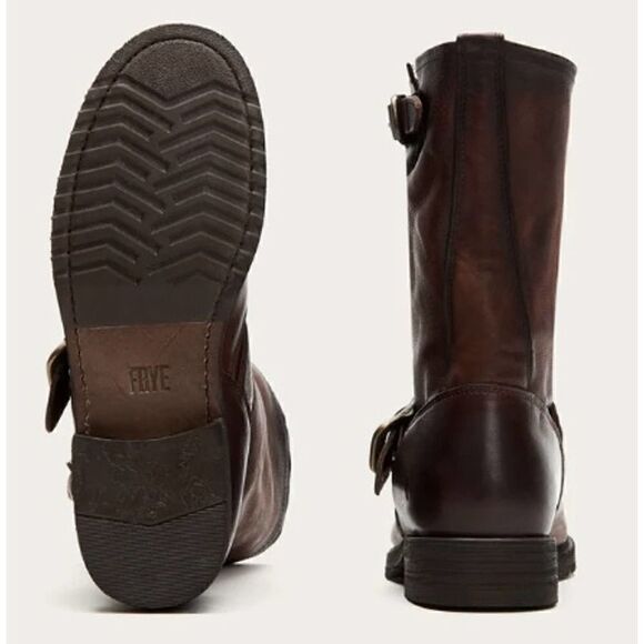 FRYE Veronica Short Redwood Size 8 NWT - Picture 3 of 4